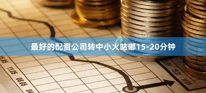 最好的配资公司转中小火咕嘟15-20分钟